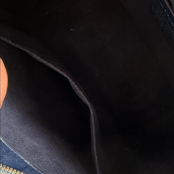 Coach ZOE 2018 Light Blue Leather Satchel with hangtag - Picture 12 of 17